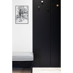 Madryt - plakat do oprawienia, grafika do biura w stylu urbanistycznym Madryt - plakat do oprawienia, grafika do biura w stylu urbanistycznym