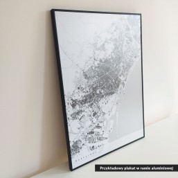 plakat z mapą Wiednia plakat z mapą Wiednia