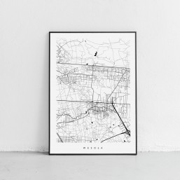 OUTLET - Wesoła - mapa dzielnicy 30 x 40 cm