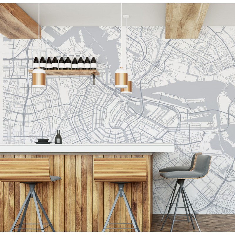 Fototapety na wymiar z mapami miast i dzielnic Fototapety na wymiar z mapami miast i dzielnic