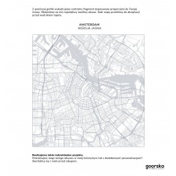 Fototapeta Amsterdam - wersja jasna Fototapeta Amsterdam - wersja jasna