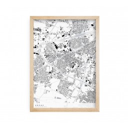 Plakat Ursus - plakaty mapy | Dzielnice Warszawy
